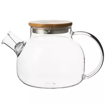 Чайник заварочный scalding (smart solutions) прозрачный 11x12x15 см.