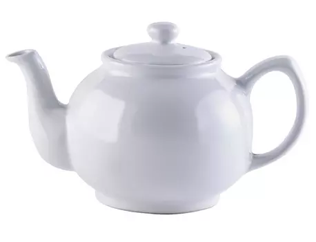 Чайник заварочный сlassic tones (p&amp;k) белый 22x14x12 см.