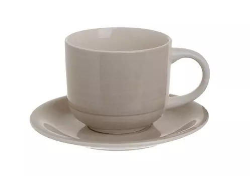 Чайный набор, 6 предметов, (350ml) shonassir (to4rooms) бежевый 32.0x16.0x26.0 см.