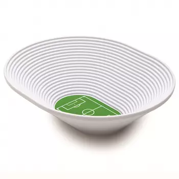 Чаша для снеков footbowl (ototo) белый 19x6x23 см.