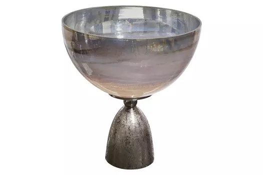 Чаша (garda decor) серебристый 24x26x24 см.