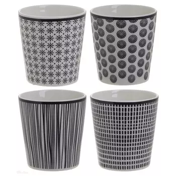 Чашка, 4 шт (260ml) belladonna (to4rooms) белый 8 см.