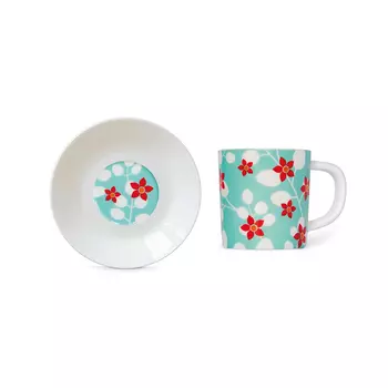 Чашка для эспрессо remember (remember) голубой 6 см.