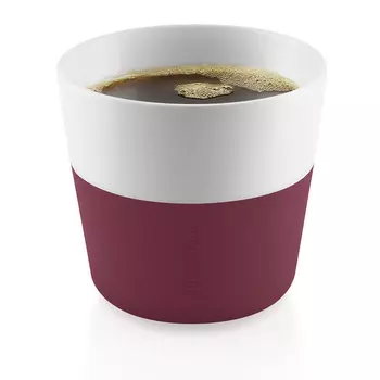 Чашки для лунго 2 шт (eva solo) красный 8x8x8 см.