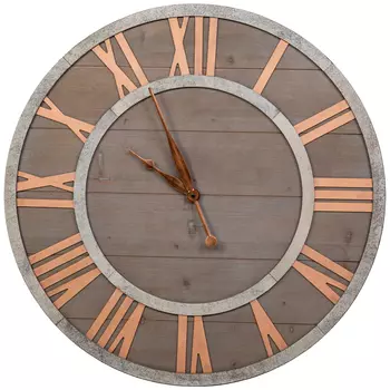 Часы «эрнст» (object desire) золотой 120x120x3 см.