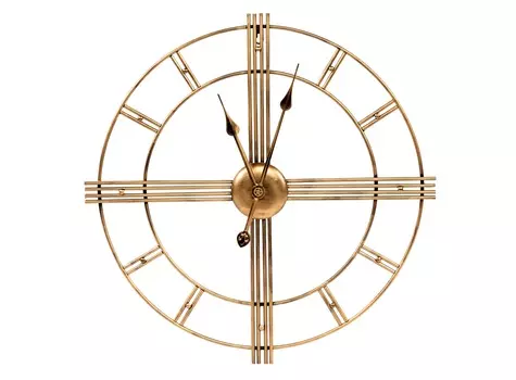 Часы «блез бронз» (object desire) золотой 5 см.