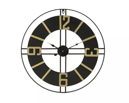 Часы настенные azzie (to4rooms) черный 3 см.