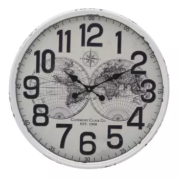 Часы настенные bjork (to4rooms) белый 6.0 см.