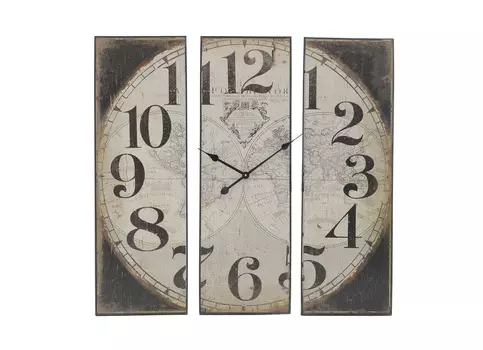 Часы настенные egon (to4rooms) мультиколор 90.0x90.0x6.0 см.