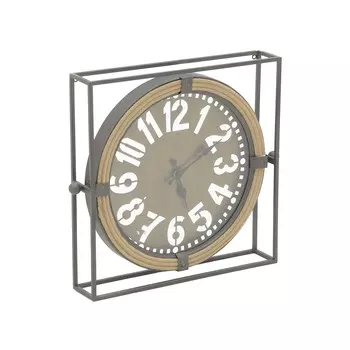 Часы настенные funerary (to4rooms) серый 49x44x8 см.