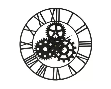 Часы настенные harris (to4rooms) черный 3 см.