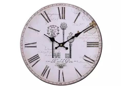 Часы настенные herma (to4rooms) белый 4.0 см.
