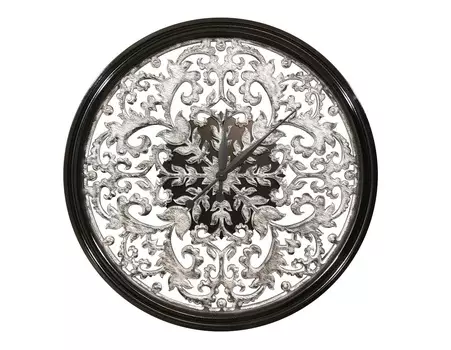 Часы настенные круглые refined 75 (inshape) черный 3 см.