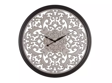 Часы настенные круглые refined 75 (inshape) черный 3 см.