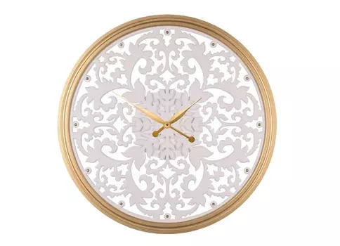 Часы настенные круглые refined 75 (inshape) золотой 3 см.