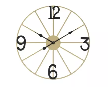 Часы настенные lurker (to4rooms) золотой
