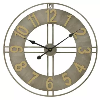 Часы настенные (to4rooms) золотой 60x60x4 см.