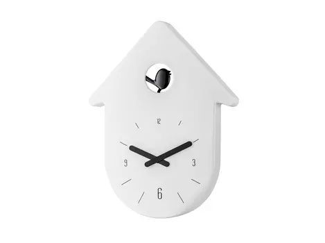 Часы настенные toc-toc (koziol) белый 23x30x3 см.