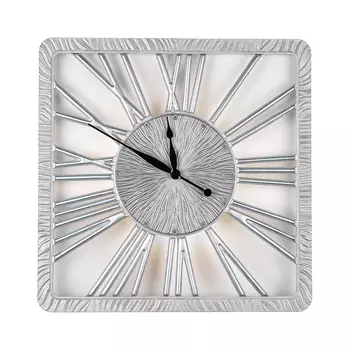 Часы настенные twinkle new (inshape) серебристый 90x90 см.