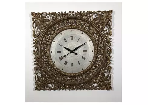 Часы настенные viktor 75 (inshape) коричневый 75x75x3 см.
