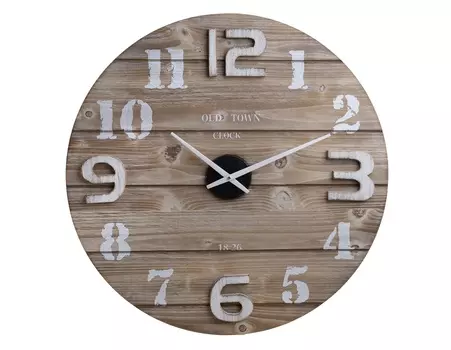 Часы настенные volny (to4rooms) коричневый 3.5 см.