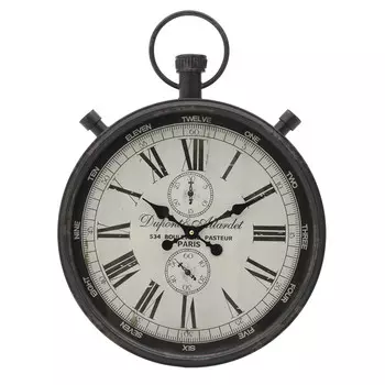 Часы настенные yolanda (to4rooms) черный 40.0x60.0x7.0 см.