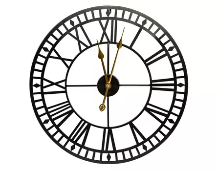 Часы «патрик l» (object desire) черный 5 см.