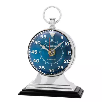 Часы (to4rooms) серебристый 14x20x14 см.