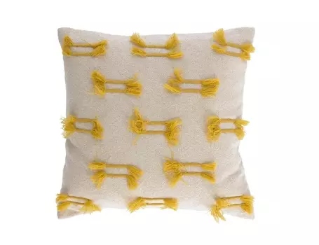 Чехол для подушки caitlin (la forma) бежевый 45x45 см.