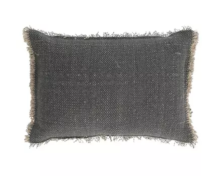 Чехол для подушки camily (la forma) серый 50x30 см.