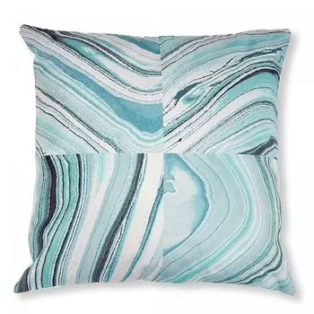 Чехол на подушку jaylene (la forma) бирюзовый 45x45 см.