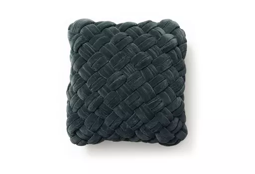 Чехол на подушку shallow (la forma) серый 45x45 см.
