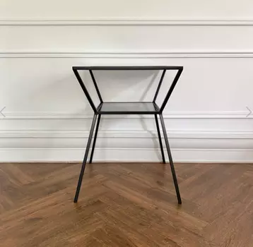 Cтолик “алмаз” (for miss) черный 50x66x50 см.