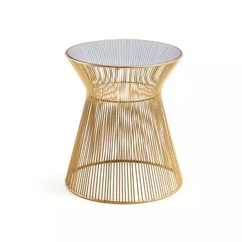 Cтолик приставной jolene (la forma) золотой 44 см.