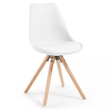 Cтул lars (la forma) белый 47x82x50 см.