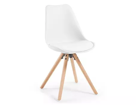 Cтул lars (la forma) белый 48x81x56 см.