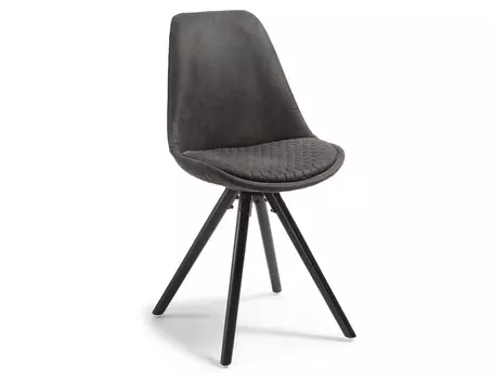 Cтул lars (la forma) черный 48x83x51 см.