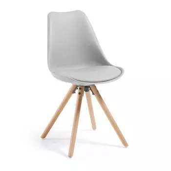 Cтул lars (la forma) серый 56x81x48 см.