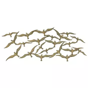 Декор настенный ablaze (to4rooms) золотой 156x68x3 см.