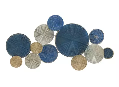 Декор настенный amiel (to4rooms) мультиколор 105x52x7 см.