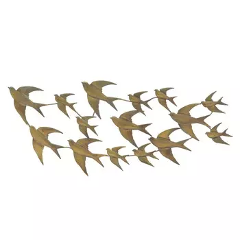 Декор настенный counter (to4rooms) золотой 115x50x2 см.