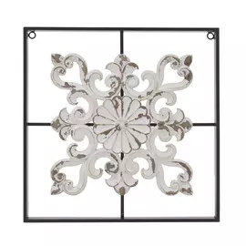 Декор настенный gölbashı (to4rooms) белый 41.0x41.0x3.0 см.