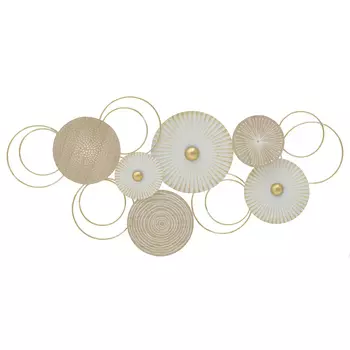 Декор настенный hour (to4rooms) белый 82x38x5 см.