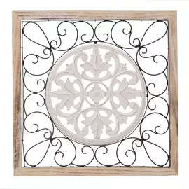 Декор настенный kelum (to4rooms) белый 60.0x3.0x60.0 см.