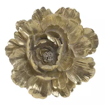 Декор настенный leoben (to4rooms) золотой 31x31x5 см.