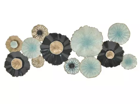 Декор настенный liquid (to4rooms) мультиколор 144x59x7 см.