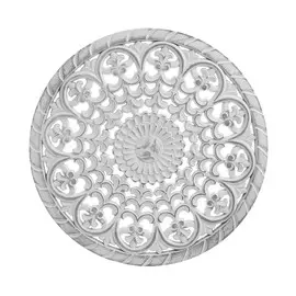 Декор настенный north (to4rooms) белый 2 см.