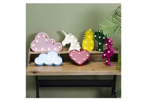 Декор настенный с led everlove (to4rooms) желтый 13.0x25.0x3.0 см.