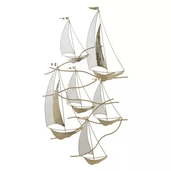 Декор настенный sea (to4rooms) золотой 63x112x4 см.