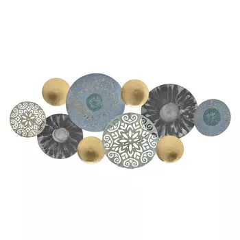 Декор настенный sweltering (to4rooms) золотой 114x48x6 см.